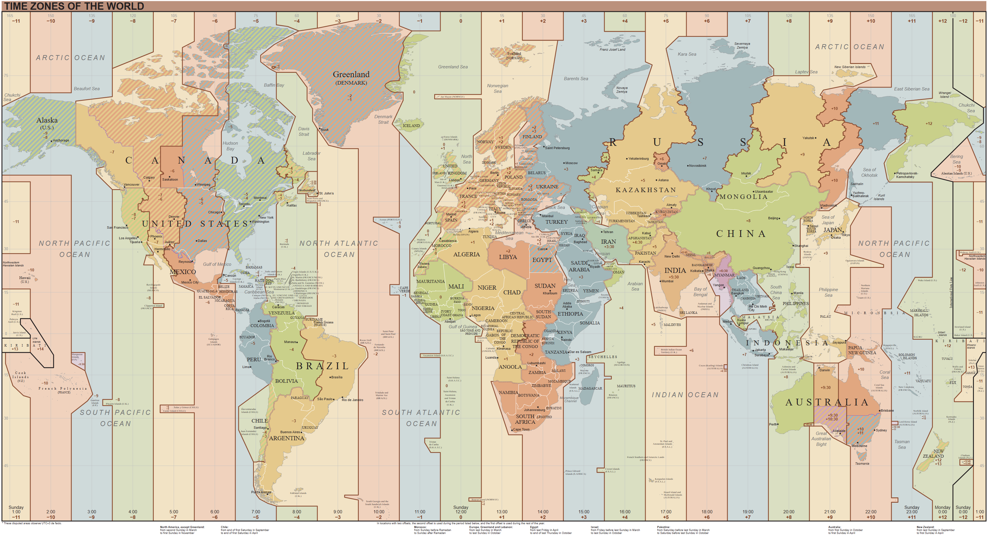 World Time Zones
